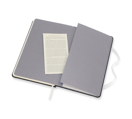   Textile notebook Moleskine Denim, l?ned, 13x21 cm, Skinny Flared.
