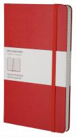 Записная книжка Moleskine Classic в клетку 13x21cm  hard red cover