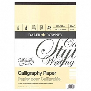 CALLIGRAPHY, Альбом для каллиграфии 90 г/м2 30 листов А3