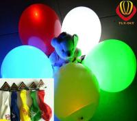 Шарики  воздушные светящиеся латексные упаковка 5 шт.HD-1118 (led)