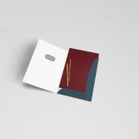 Бумага для пастели А4 в папке, охра красная, 270 г/м, 7 листов