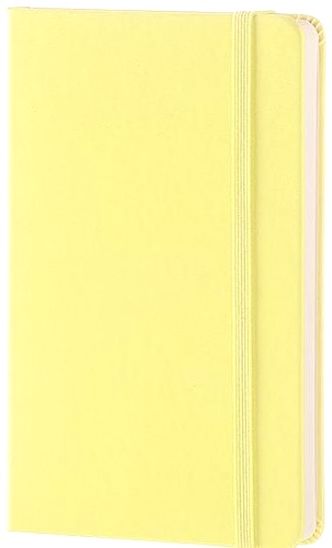 Записная книжка Moleskine Classic (в линейку), Pocket (9x14см), желтый цитрон