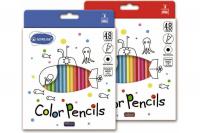 Набор цветных карандашей ACMELIAE 48цв.+точилка, в картонном футляре, 9403-48