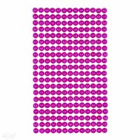 САМОКЛЕЮЩИЙСЯ ЖЕМЧУГ 6ММ 260ШТ. DARK PINK