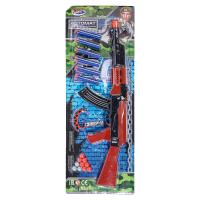 Автомат с мягкими пулями, блист.21*58*3см ИГРАЕМ ВМЕСТЕ в кор.2*30шт