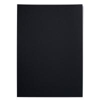 Бумага для пастели А3 в папке, черная, 270 г/м, 7 листов