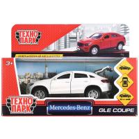 Машина металл MERCEDES-BENZ GLE COUPE длин 12 см, двери, багажн, белый, кор. Технопарк в кор.2*36шт
