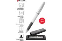 Ручка гелевая Penac FX-2 0,7мм черная, корпус белый