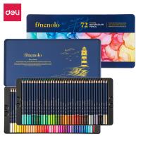 Набор акварельных карандашей Finenolo 72 цвета в металлическом пенале
