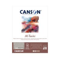 CANSON Mi-Teintes  20 , 24x32 , 160 , GREY