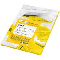 Бумага цветная OfficeSpace deep А4, 80г/м2, 50л. (желтый)