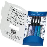 Капиллярные ручки PITT® ARTIST PEN CALLIGRAPHY в карт. блистере, 4 шт., набор цветов