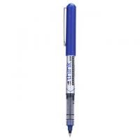 Ручка-роллер Deli TOUCH 0,5 мм стреловидный пиш. наконечник резин. манжета синие чернила