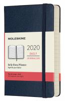 Ежедневник Moleskine CLASSIC (2020) Pocket 90x140мм 400стр. синий сапфир