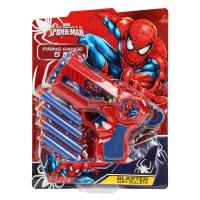 Бластер spider-man, мягкие пули, блистер 19*25*3,5см - в кор.2*84шт