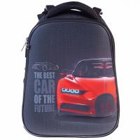 Рюкзак Hatber ERGONOMIC light-Best car- 38Х29Х15см EVA материал 3D эффект нагрудная стяжка светоотра