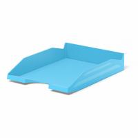 Лоток для бумаг пластиковый ErichKrause® Office, Pastel, голубой