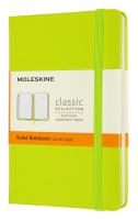 Блокнот Moleskine CLASSIC Pocket 90x140мм PP 192стр. линейка твердая обложка лайм