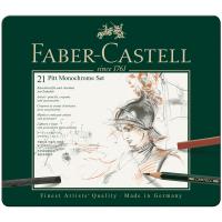 Набор художественных изделий Faber-Castell Pitt Monochrome, 21 предм, 112976