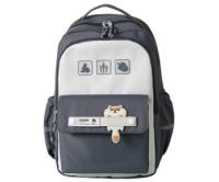 Рюкзак  S292/Серый 44*31*14см, текстиль, 2 отделения, 3 наружных кармана, 1 внутренний, в зип-пакете