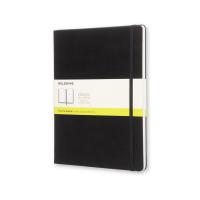   Moleskine Classic, plain, black cover, 19x25cm