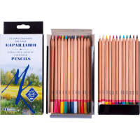 Мастер-Класс Набор профессиональных цветных карандашей, 24 цвета, в картонной упаковке