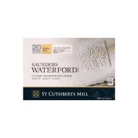    Saunders Waterford Rough Block White  300 g/m? 260x180mm (10