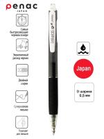 Ручка гелевая автоматическая Penac Inketti 0,5мм черная