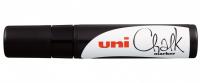 Меловой маркер UNI PWE-17K, 15 мм, черный