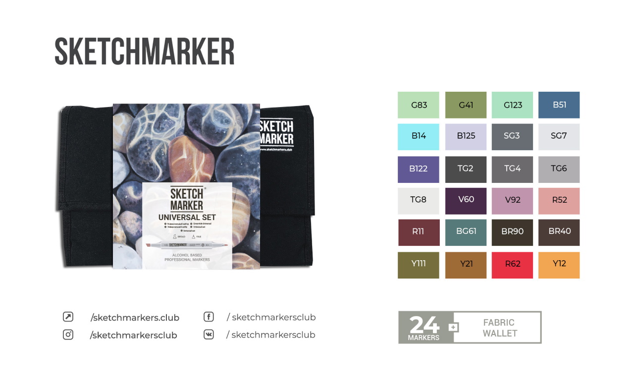   SKETCHMARKER Universal 24 +  