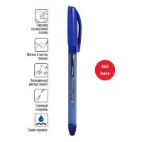 Ручка шариковая Penac Stick ball crystal 0,7мм синяя