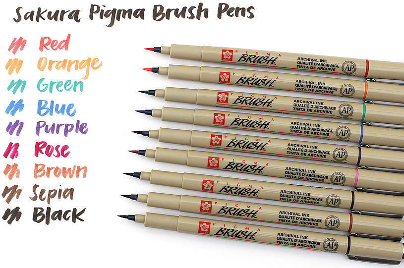   Pigma Brush  