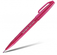 Фломастер-кисть Touch Brush Sign Pen (бордовый цвет)