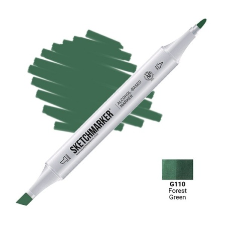 SKETCHMARKER (2 ����:������ � ������,),���� �������:Forest Green (������� ���), �������: SM-G110
