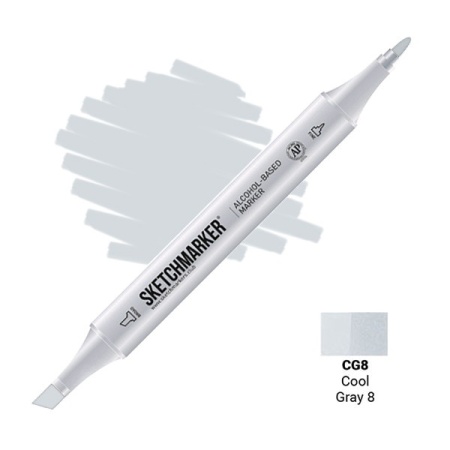 SKETCHMARKER (2 ����: ������ � ������, 389 ��������)(����: Cool Gray 8 (���������� ����� 8))