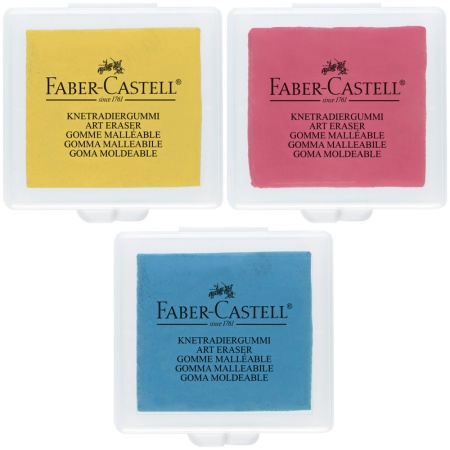 Art eraser Faber-Castell, dust-free, dark green