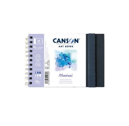 CANSON ART BOOK    A5 ,  Montval, 24  300 