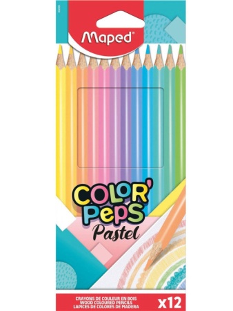   Maped COLOR'PEPS PASTEL, 12., ., ., , 