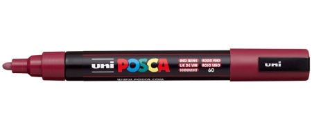 ������ POSCA PC-5M, ������� ����, 1.8 - 2.5 ��, ���������� ����������(����� ����� 60)