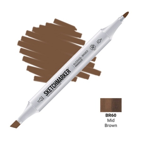 SKETCHMARKER (2 ����: ������ � ������, 389 ��������)(���� �������: Mid Brown (������� ����������)