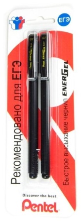    Pentel Energel,  0.7 , 2 .  