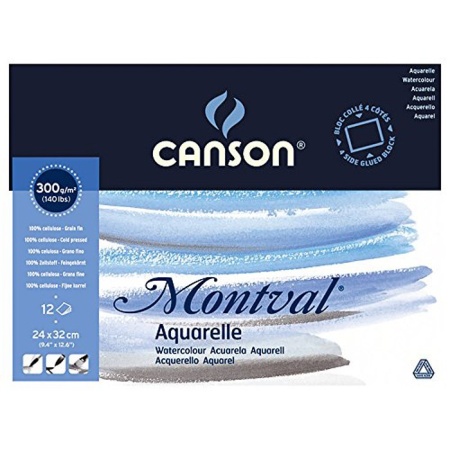 CANSON Montval    300/. 24*32 12   4 